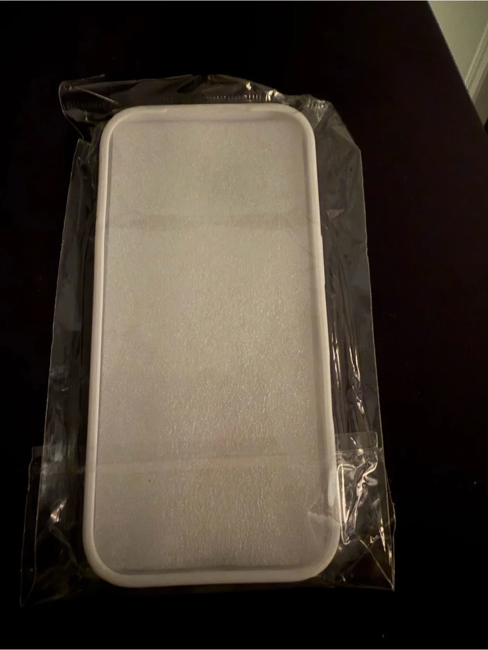 NEW White Iridescent Shell iPhone 17 Pro Case. Hard case. Soft edges.